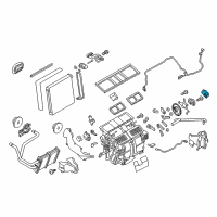 OEM 2020 Infiniti Q50 Mix W/Bracket Actuator Assembly Diagram - 27732-4GA0B