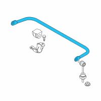 OEM BMW 535xi Stabilizer, Rear Diagram - 33-55-6-760-995