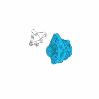 OEM 2006 Nissan Altima Reman Alternator Assembly Diagram - 2310M-ZB00CRW