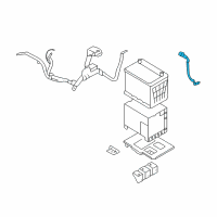 OEM Hyundai Sonata Wiring Assembly-Battery (-) Diagram - 91860-3K010