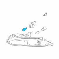 OEM 2019 Ford Expedition Park Lamp Bulb Diagram - DR3Z-13466-A