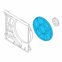 OEM Kia Borrego Fan-Cooling Diagram - 256552J200