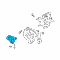 OEM GMC Savana 3500 Mount Diagram - 23349749