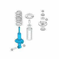 OEM 2013 Infiniti QX56 ABSORBER Kit - Shock, Front Diagram - E6110-1LA0A