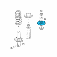 OEM 2021 Nissan Armada Bracket Shock Absorber Diagram - 56115-1LA0A