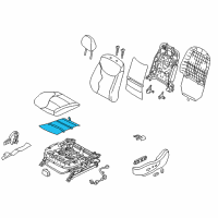 OEM 2016 Hyundai Elantra Heater-Front Seat Cushion Driver Diagram - 88190-3Y000