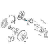 OEM 2022 Infiniti Q50 Lever-Toggle, LH Diagram - 44050-8J01A