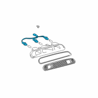 OEM Socket & Wire Diagram - 81576-0C010