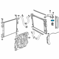 OEM 2020 Dodge Charger Seal-THERMOSTAT Diagram - 5184894AA