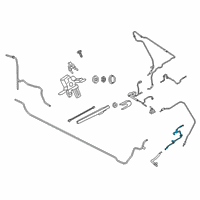 OEM 2020 Ford Expedition Washer Hose Diagram - JL1Z-17A605-P