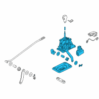 OEM Infiniti Transmission Control Device Assembly Diagram - 34901-1CA1E