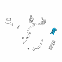 OEM 2010 Dodge Journey Shield-Exhaust Diagram - 5178074AB