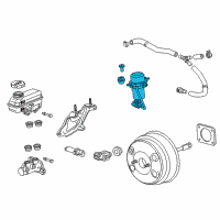 OEM 2014 Chevrolet Captiva Sport Vacuum Pump Diagram - 20939308