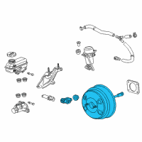 OEM Pontiac Torrent Booster Diagram - 20996840