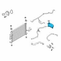 OEM 2018 Ford Escape Reservoir Diagram - GV6Z-8A080-B