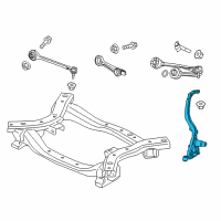OEM 2014 Dodge Charger Knuckle-Front Diagram - 5168421AF