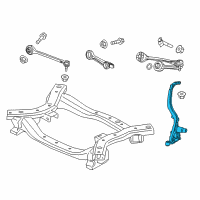 OEM Dodge Charger Knuckle-Front Diagram - 5168421AF