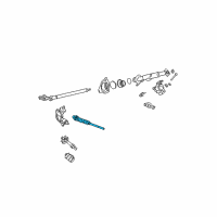 OEM 2004 Nissan Pathfinder Joint Assembly-Steering Diagram - 48070-0W00A