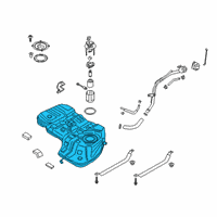 OEM 2019 Hyundai Santa Fe Tank Assembly-Fuel Diagram - 31150-S2700