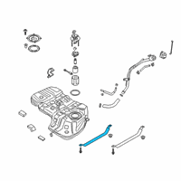 OEM 2019 Hyundai Santa Fe Band Assembly-Fuel Tank RH Diagram - 31211-S2000