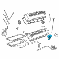 OEM 2000 Ford Excursion Adapter Diagram - YC3Z-6881-B