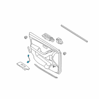 OEM Hyundai Switch Assembly-Trunk Lid Opener Diagram - 93555-2H000-9P