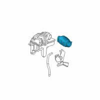 OEM 2006 Dodge Grand Caravan Hose-Air Cleaner To T/Body Diagram - 4861414AB