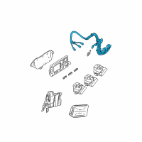 OEM 2000 Pontiac Grand Am Cable Set Diagram - 19170845