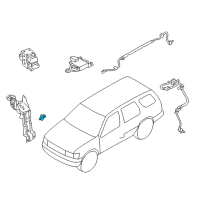 OEM 2002 Nissan Pathfinder Valve Assembly Diagram - 46400-10Y00