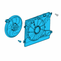 OEM 2018 Buick Encore Fan Module Diagram - 42441974