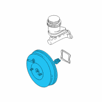 OEM Chrysler Sebring Booster-Power Brake Diagram - MR527042