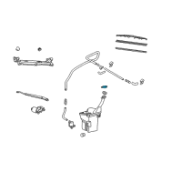 OEM 2004 Scion xB Reservoir Cap Diagram - 85316-52130