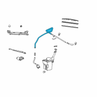 OEM Scion Washer Hose Diagram - 90099-62021