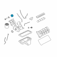 OEM 2013 Ford Mustang Pulley Diagram - DR3Z-6312-A