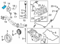 OEM 2022 Ford Bronco GASKET Diagram - ML3Z-6020-B