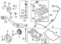 OEM 2021 Ford Explorer Dipstick Diagram - L1MZ-6750-A