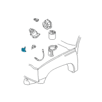 OEM Chevrolet Beretta Valve Diagram - 1997201