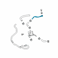 OEM 2020 Toyota RAV4 Cooler Pipe Diagram - G1252-06010