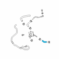 OEM Toyota Camry Outlet Hose Diagram - G1271-06010