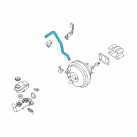 OEM 2011 Nissan Frontier Hose-Booster Diagram - 47474-EA010