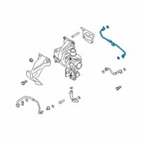 OEM Ford Bronco Sport Water Inlet Diagram - K2GZ-8A520-B