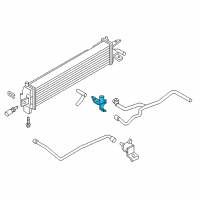 OEM 2019 Ford Escape Heater Control Valve Diagram - F1FZ-18495-C