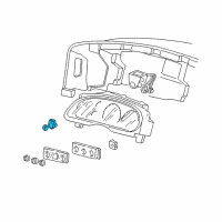 OEM 2002 Ford F-350 Super Duty Headlamp Switch Diagram - 2C3Z-11654-CAA