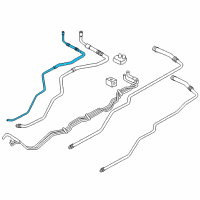 OEM Lincoln AC Line Diagram - CL1Z-19835-A
