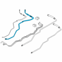 OEM Lincoln AC Line Diagram - FL1Z-19867-J