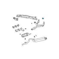 OEM Jeep Liberty Clamp-Exhaust Manifold Diagram - 4581014AB