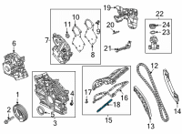 OEM 2022 Jeep Wrangler Gasket-Fuel INJECTOR To Valve Cove Diagram - 68489999AA