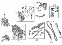 OEM 2022 Jeep Gladiator Cap-Oil Filler Diagram - 68399323AA