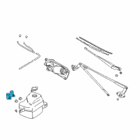 OEM Chevrolet Tracker Pump Diagram - 96055749