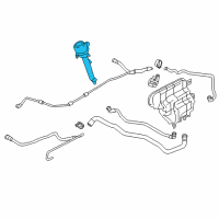 OEM BMW 650i Filler Neck Diagram - 17-13-7-591-692